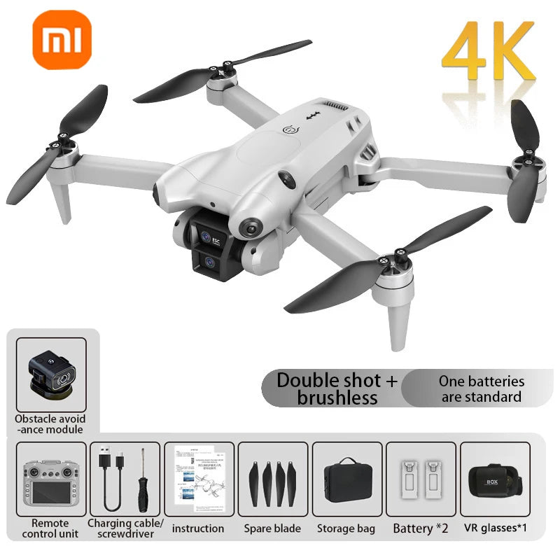 Xiaomi S101 Drone 8K HD Professinal Dual Camera 5G WiFi 120° Wide-angle ESC UAV With screen Obstacle Avoidance Quadcopter 20000M