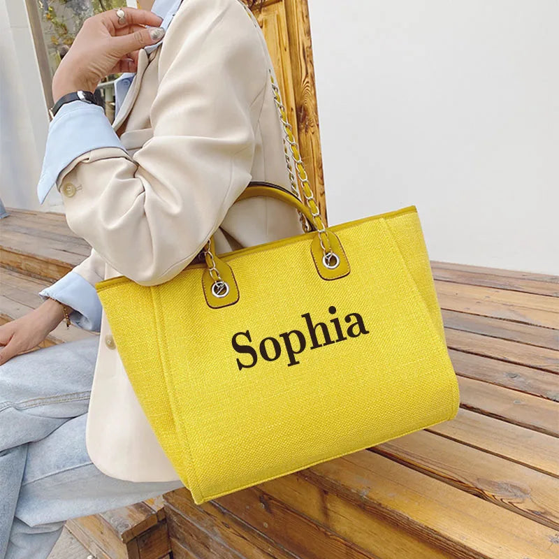 Customized Gift Women's Stylish Backpack 2025 Tote Bag Women Shoulder Bag Mini Bag Holiday Canvas Bride Gifts Travel Essentials