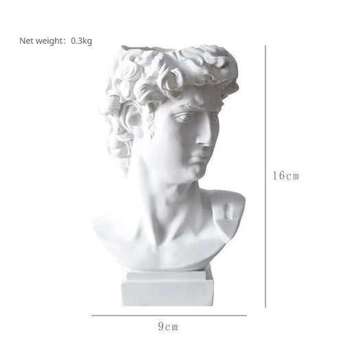 Ins Nordic David Vase Hydroponic Vase Ornaments Flower Pot Makeup