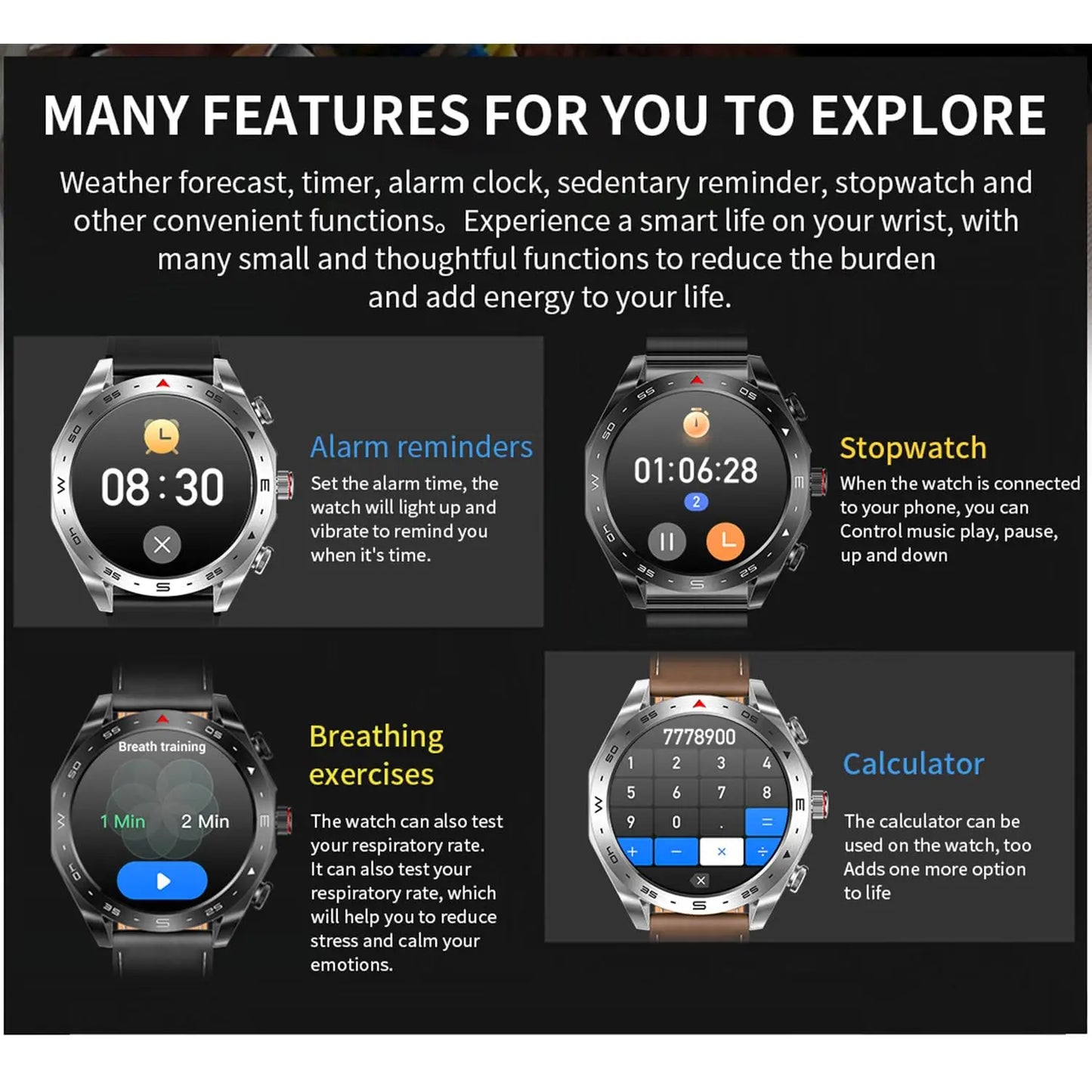 2024 TWS 2-in-1 Bluetooth Earphones Smart Watch Bluetooth Call GPS Motion Trajectory HIFI 9D Sound Quality Smartwatch