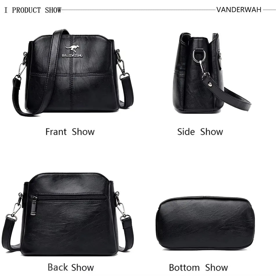 Genuine Brand PU Leather Sac Luxury Handbags Women Bags Designer Shoulder Crossbody Hand Bags for Women Purses and Handbags