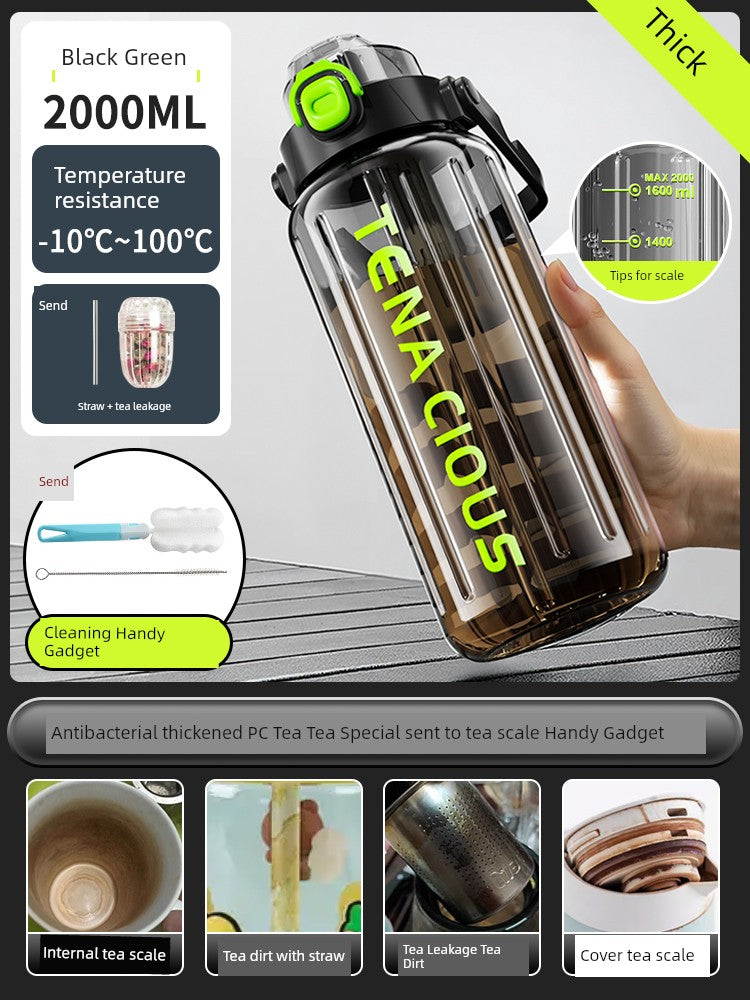 3000Ml Boys Extra Large Construction Site Heat Resistant Water Cup