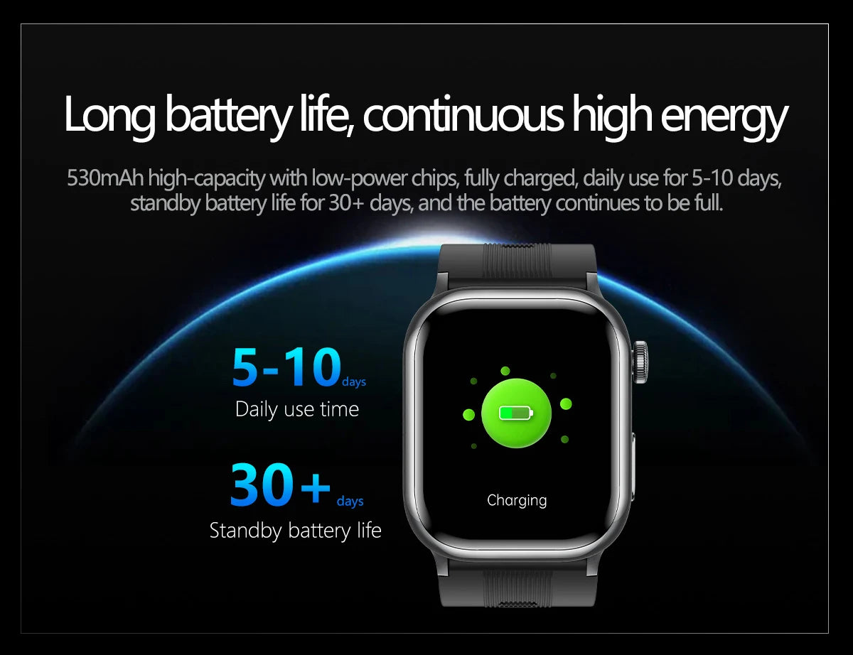 2025 New High-end Air Pump Lipid Smart Watch Men ECG+PPG Precise Blood Pressure Heart Rate BT Call NFC Health Watches