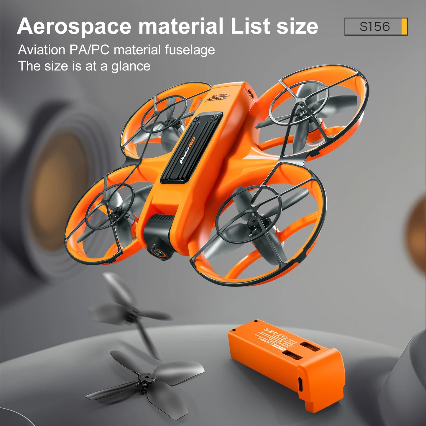 2025 S156 Mini Drone 8K HD Aerial Photography Dual-Camera Dron With Screen Omnidirectional Brushless Motor Drone RC