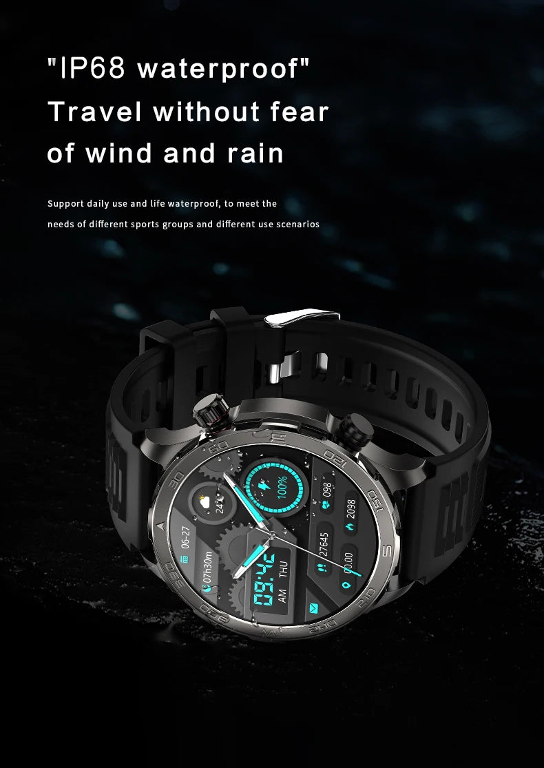 2025 New For Huawei IP68 Waterproof GPS Sports Smart Watch Men AMOLED HD Screen Heart Rate NFC Bluetooth Call Smart Watch Woman
