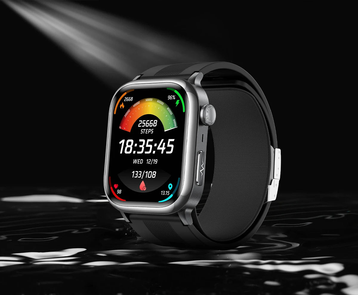 2025 New High-end Air Pump Lipid Smart Watch Men ECG+PPG Precise Blood Pressure Heart Rate BT Call NFC Health Watches