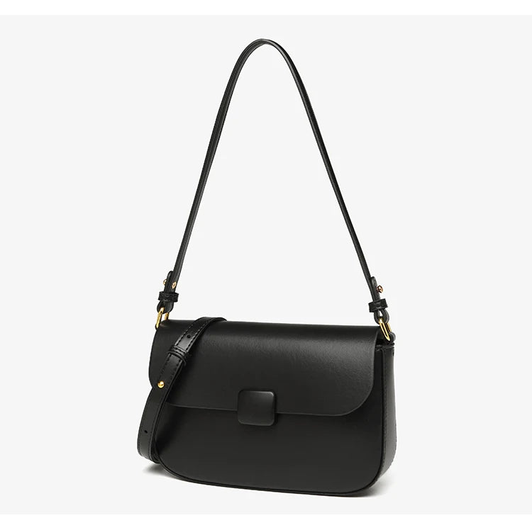 Luxury handbags female crossbody bags Tofu small square shoulder bag, Women bags new fashion 2025 genuine cowhide leather satchel
