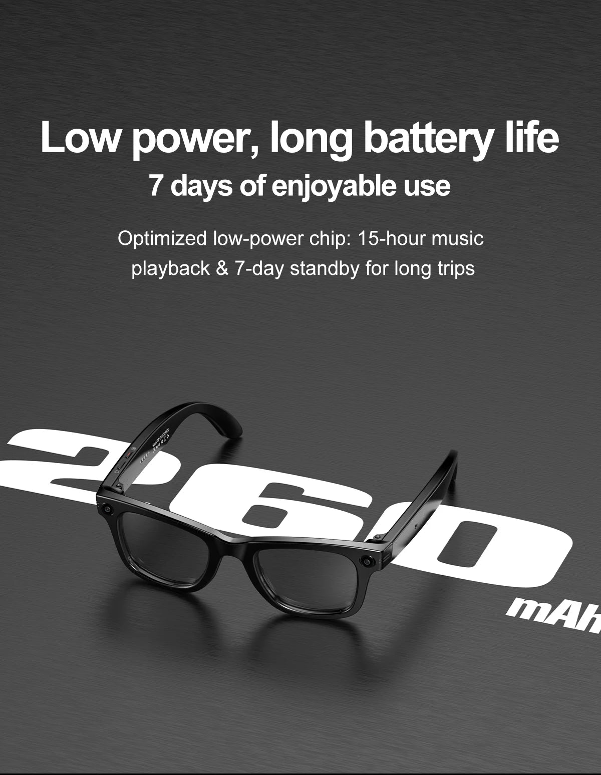 LIGE Fashion AI Camera Smart Glasses IP65 Waterproof Bluetooth Call Playing Music Smart Glasses Identify Pictures Use ChatGPT