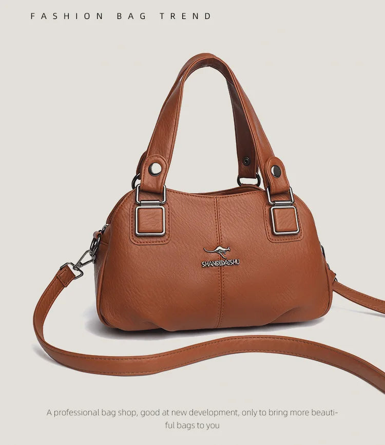 2025 Luxury Women Tote Bags Vintage Shoulder Crossbody Bags Fashionable Mothers Bags Ladies Travel Commuter Bag
