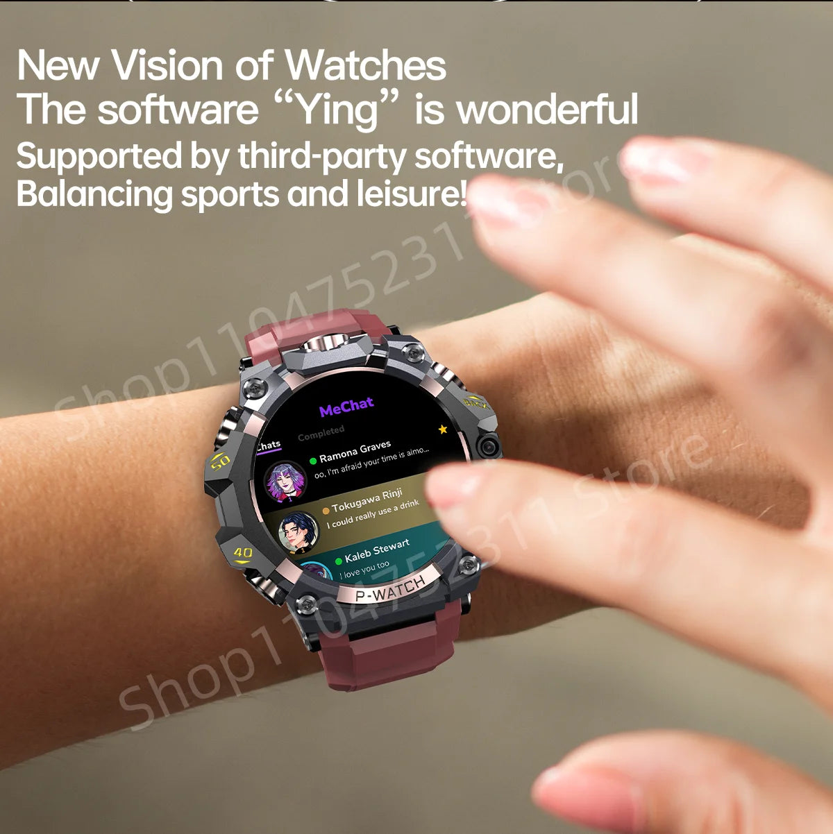 5g Full Netcom Smartwatch 1.508 inch Amoled HD Screen inset 4g/5g Sim Card GPS WIFI IP68 Waterproof Swimming Sport Smart Watch