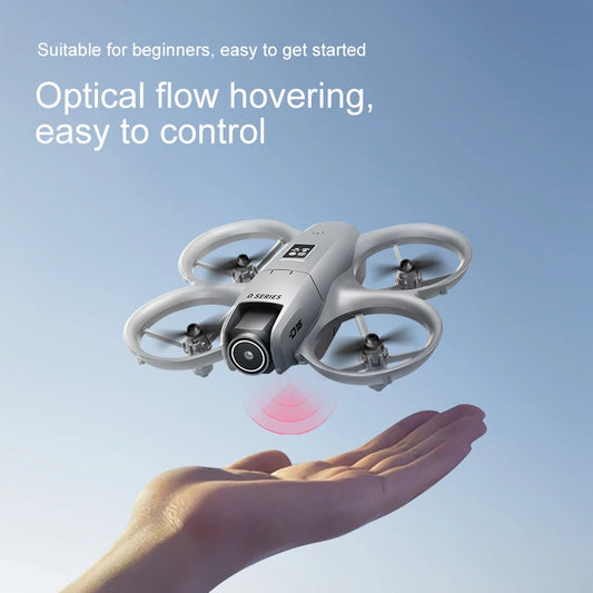 2025 NEW D16 Mini Drone with 180° Electric Adjustable 8K HD Camera WiFi Light Flow Drone Pocket Obstacle Avoidance Rc Quadcopter