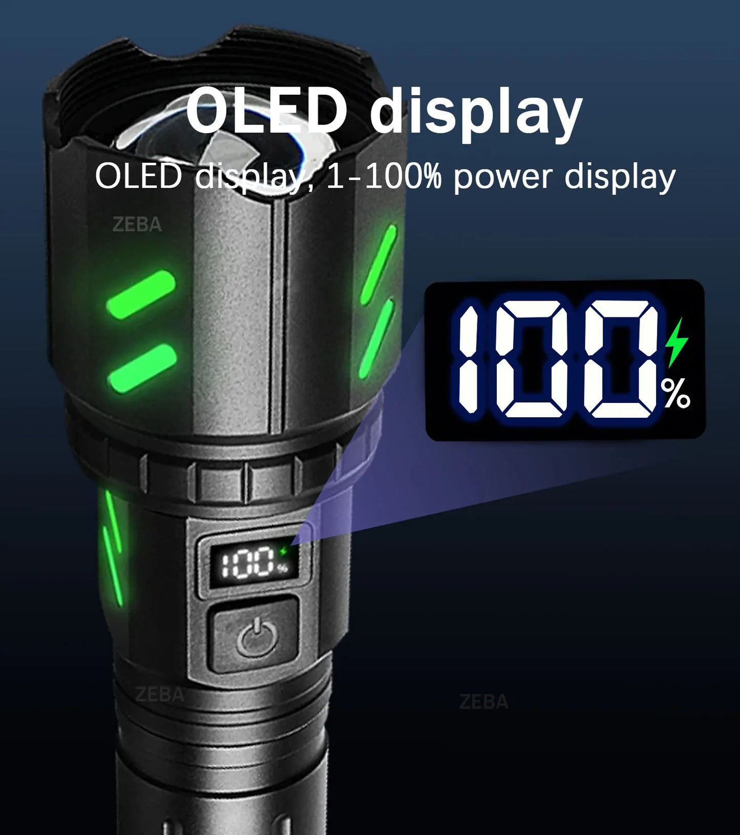 2025 Ultra Powerful Windproof Fire Starting Flashlight Rechargeable High Power Torch Focused Light Source Can Light A Flame Lantern