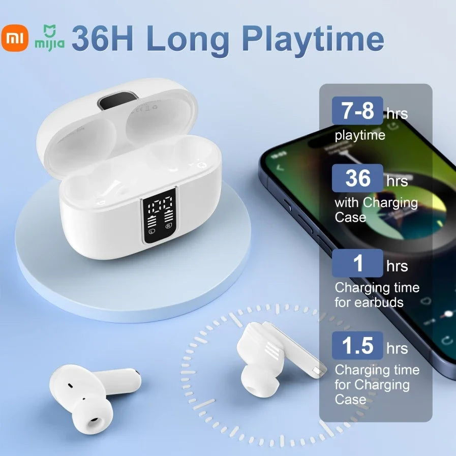 Xiaomi SP99 Digital Wireless Bluetooth 5.3 Earphones Noise Reduction Ultra Long Distance In Ear Sports Running Earphones