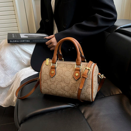 Luxury Brand Ladies Leather Tote Bags By Famous Designer Popular Classic Elegant Women's Shoulder Crossbody Handbag