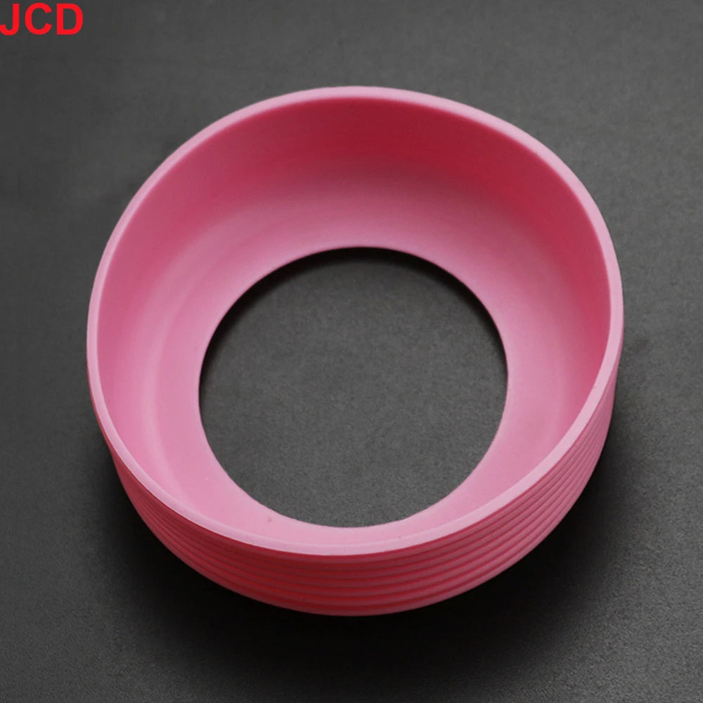JCD 7.5cm Threaded Silicone Cup Bottom Cover Wear Resistant Sleeve Sheath Anti Slip Water Bottle Anti Slip Case Protective