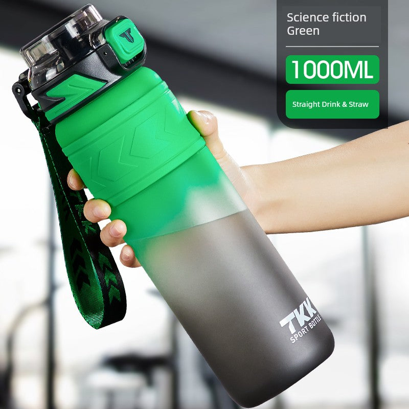 Sports Water Cup for Boys and Girls, Large Capacity, Summer Simple Design for Students, High Temperature Resistant Tritan Water Kettle