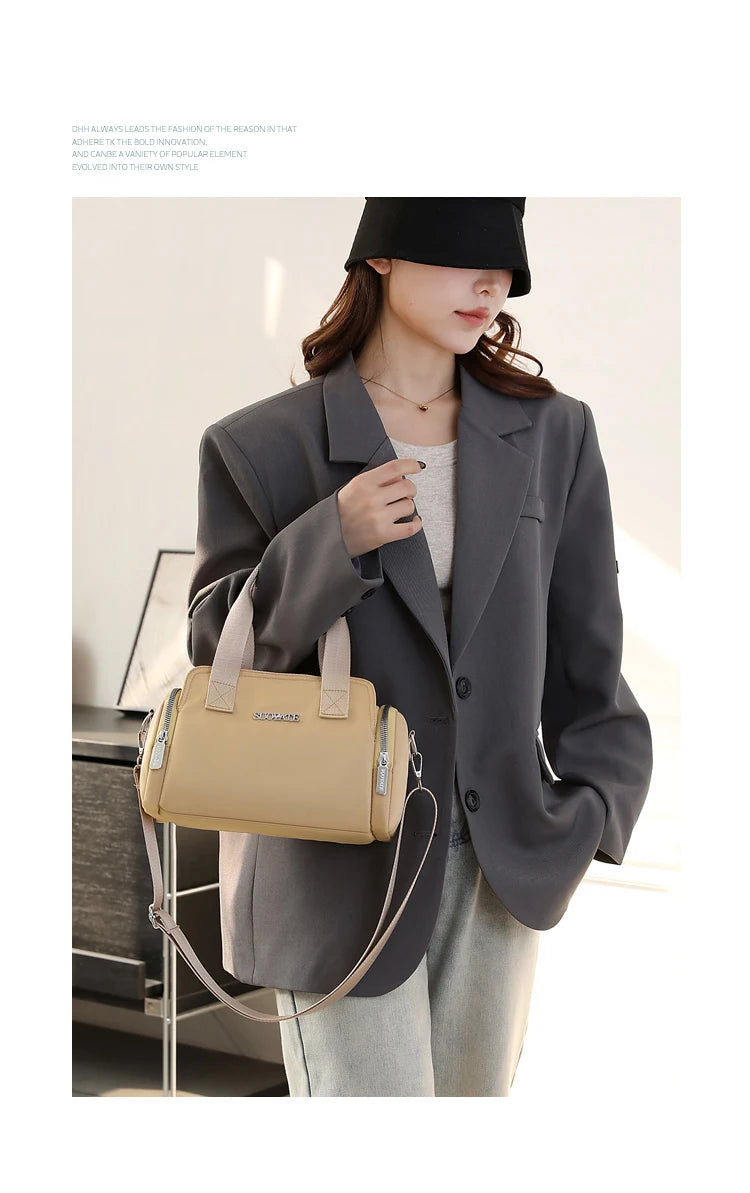 Fashion Luxury Brand Ladies Shoulder Bag High Quality Large Capacity Crossbody Bag Waterproof Multi Functional Women's Handbags