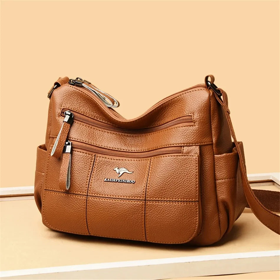 Genuine Brand PU Leather Sac Luxury Handbags Women Bags Designer Shoulder Crossbody Hand Bags for Women Purses and Handbags