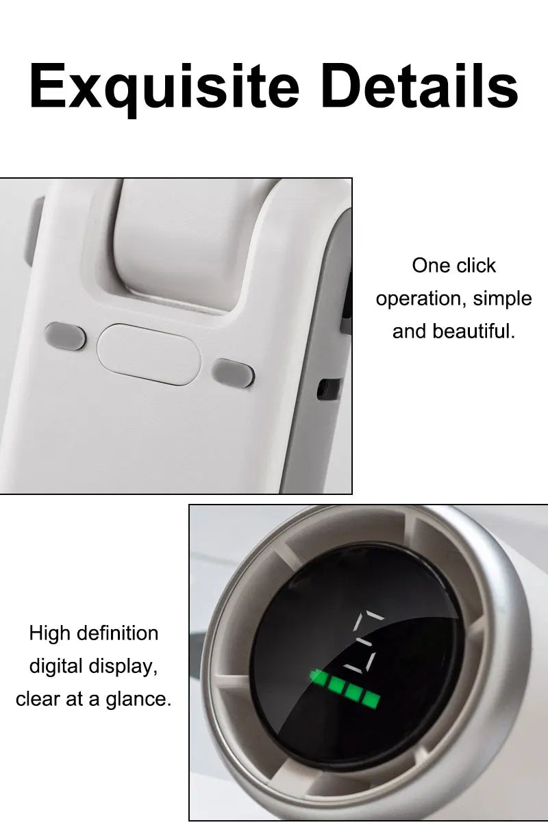 Handheld Mini Fan Small Pocket Electric Adjustable Turbo Low Noise Outdoor Office Camping Fan Rechargeable 5 Speed Air Cooler