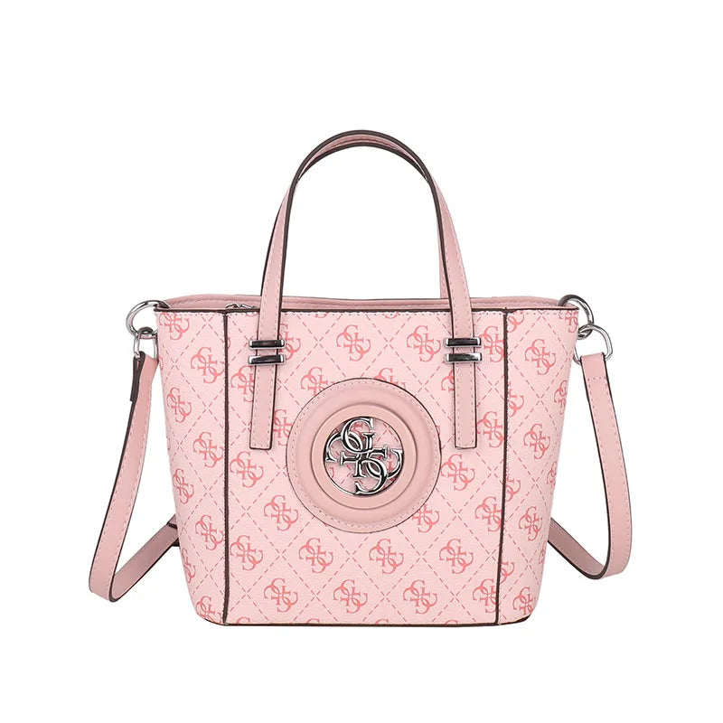 2025 Summer Women's Printed Letter Tote Bag, Large Capacity Shoulder & Crossbody Purse, Trendy Handheld Design for Everyday Use