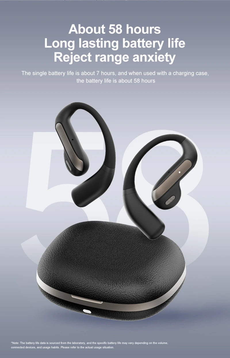Xiaomi Smart AI Translation Headset Stereo Sound Semi-in-ear Air Conduction True Wireless Sports Long-lasting Bluetooth Headset