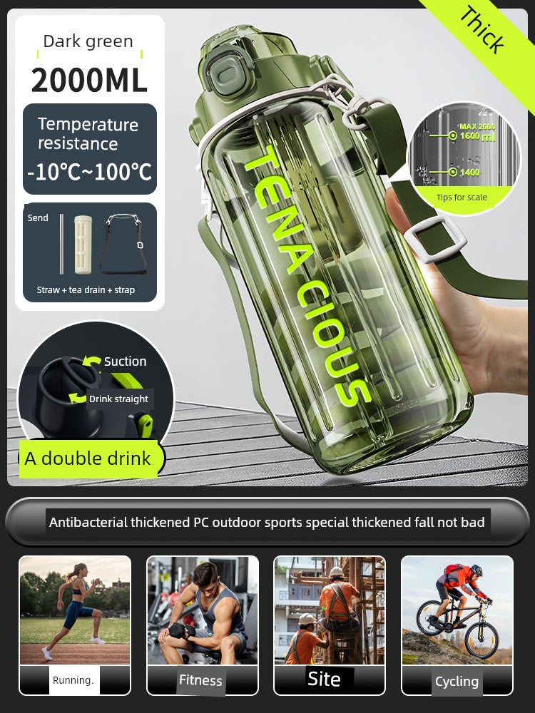 3000Ml Boys Extra Large Construction Site Heat Resistant Water Cup