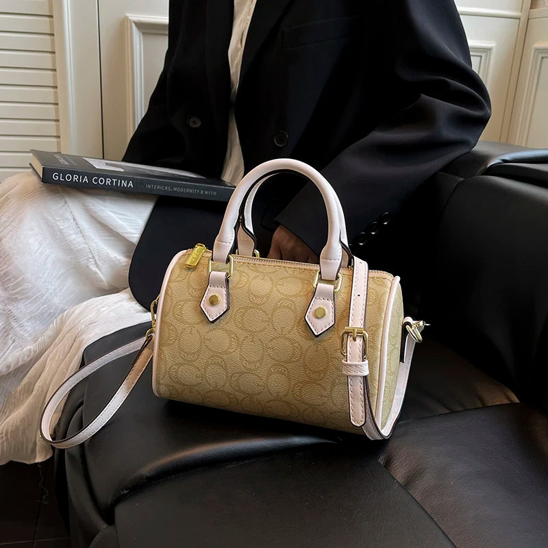 Luxury Brand Ladies Leather Tote Bags By Famous Designer Popular Classic Elegant Women's Shoulder Crossbody Handbag