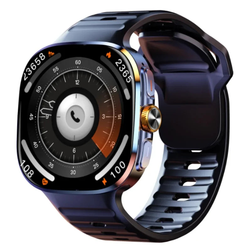 2025 M99 5G Smart Watch: Android 10.0, 9MP Rotary Camera, 256GB Storage, GPS/NFC, 1.95" AMOLED Screen