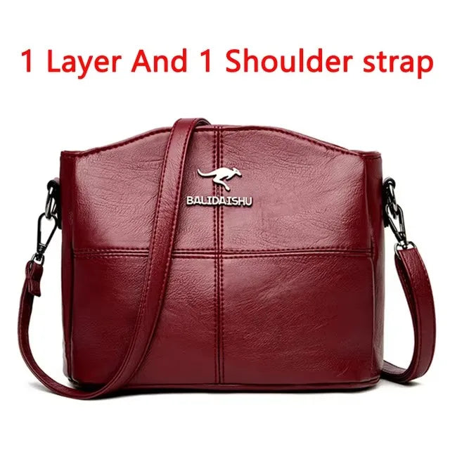 Genuine Brand PU Leather Sac Luxury Handbags Women Bags Designer Shoulder Crossbody Hand Bags for Women Purses and Handbags