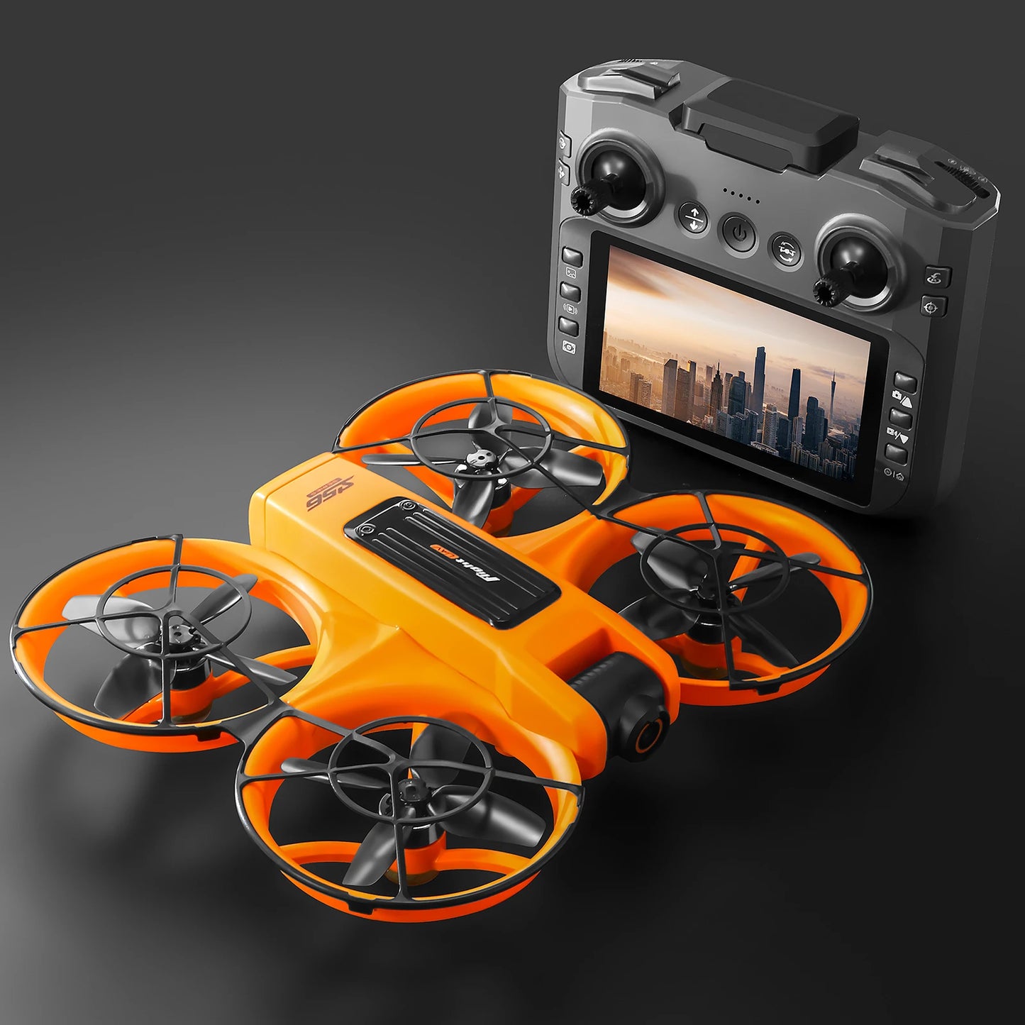 2025 S156 Mini Drone 8K HD Aerial Photography Dual-Camera Dron With Screen Omnidirectional Brushless Motor Drone RC