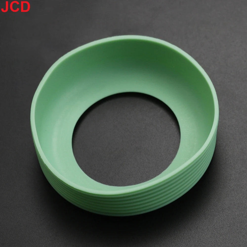 JCD 7.5cm Threaded Silicone Cup Bottom Cover Wear Resistant Sleeve Sheath Anti Slip Water Bottle Anti Slip Case Protective