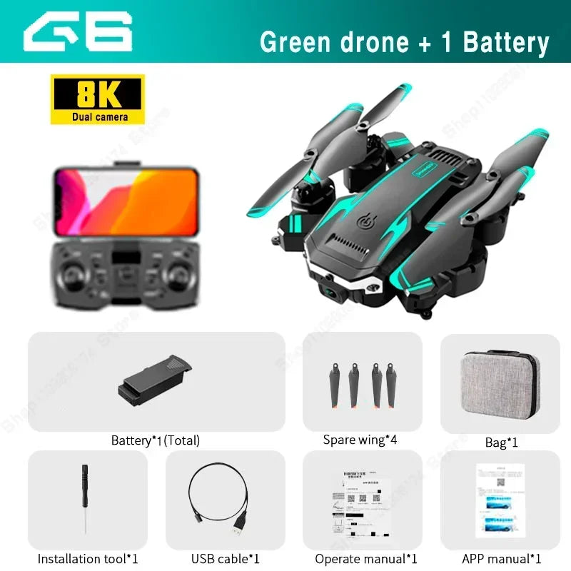 5G GPS Drone 8K Professional 4K Dual Camera Aerial Photography Obstacle Avoidance UAV Quadcopter Helicopter.