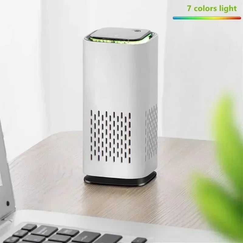 Air Purifiers Small Portable Hepa Filter Air Purifier Home Remove Smoke Odor Formaldehy for Car Bedroom Small Air Purifier