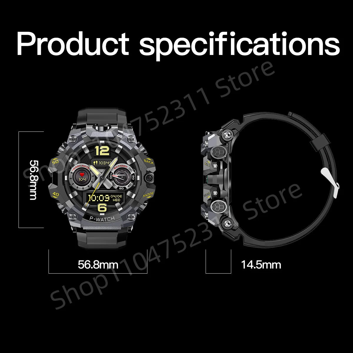 5g Full Netcom Smartwatch 1.508 inch Amoled HD Screen inset 4g/5g Sim Card GPS WIFI IP68 Waterproof Swimming Sport Smart Watch