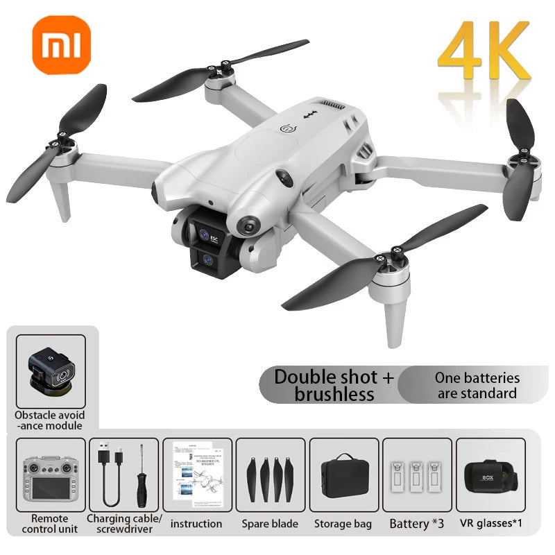 Xiaomi S101 Drone 8K HD Professinal Dual Camera 5G WiFi 120° Wide-angle ESC UAV With screen Obstacle Avoidance Quadcopter 20000M