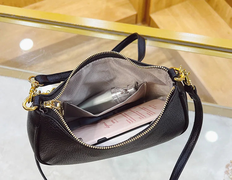 Ladies Classic Geometry Pattern Multifunctional Crossbody Bag 2025 Women's Handbag Fashionable Printed Shoulder Bag PU Leather