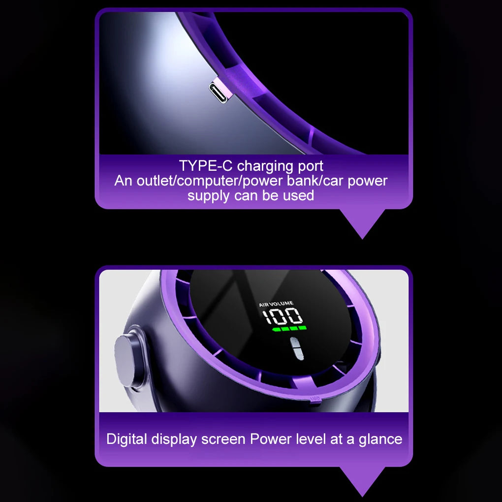 4000 mAh Desktop Circulating Fan Rechargeable Table Fan with Remote Control Office Wall Mounted Fan Electric Desktop Clip Fan