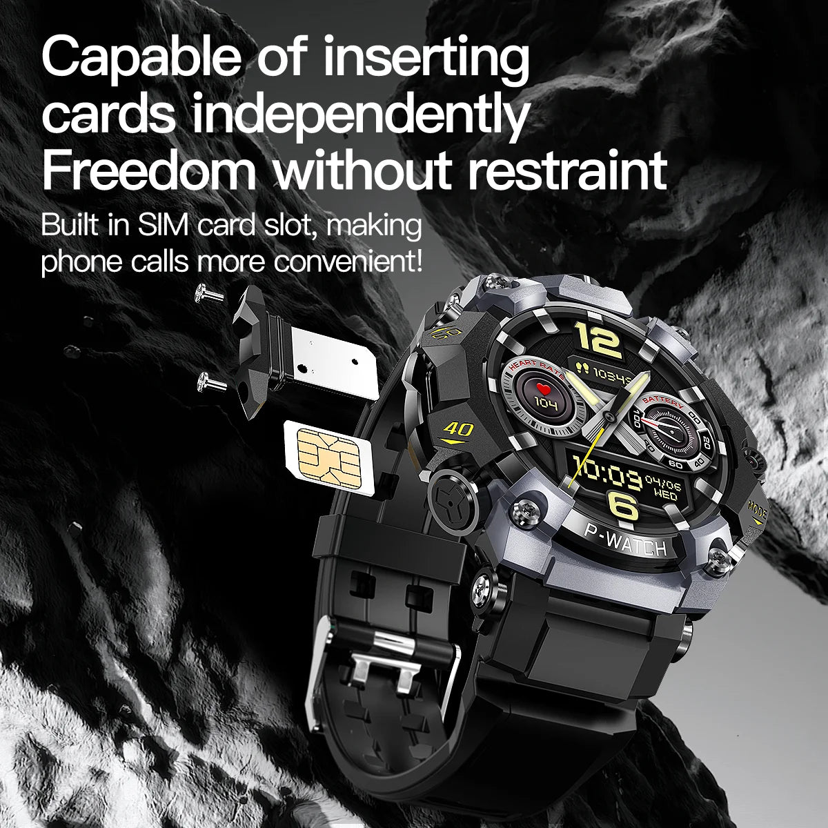 Q668 Smart Watch Android 4G LTE Smartwatch Men IP68 waterproof 800W Dual Camera Amoled GPS WIFI Multi sport mode Download Apps