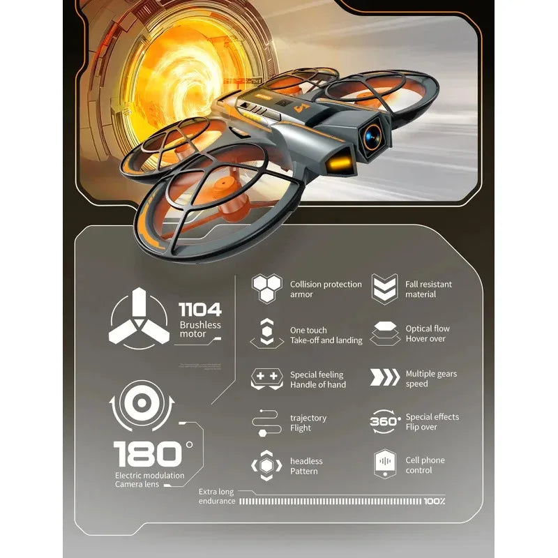 Professional Drone FPV 8K HD Dual Camera A21 PRO Brushless Motor Obstacle Avoidance Optical Flow Hovering Stabilization UFO Quad