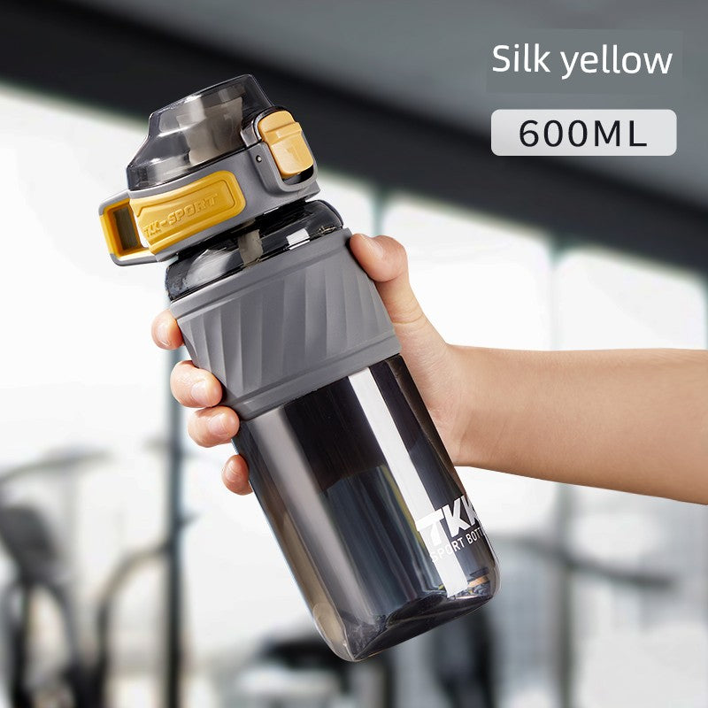Sports Water Cup for Boys and Girls, Large Capacity, Summer Simple Design for Students, High Temperature Resistant Tritan Water Kettle