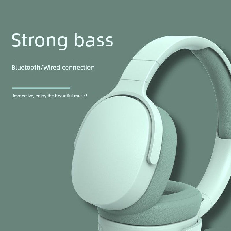 2025 Hot-Selling Headset Wireless Bluetooth Headset Foldable Dry-Reducing Low-Stress Full Ear Bag