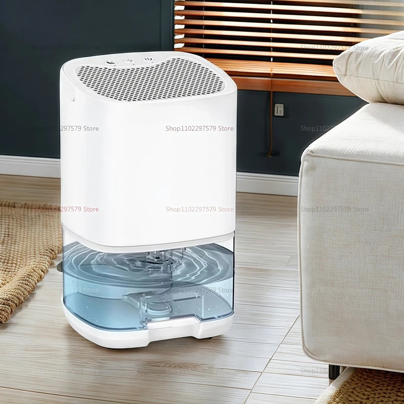 Smart Air Purifier Portable Silent Dehumidifier Home Dehumidifier Dryer Bedroom Office Kitchen Deodorizer Dryer US Plug