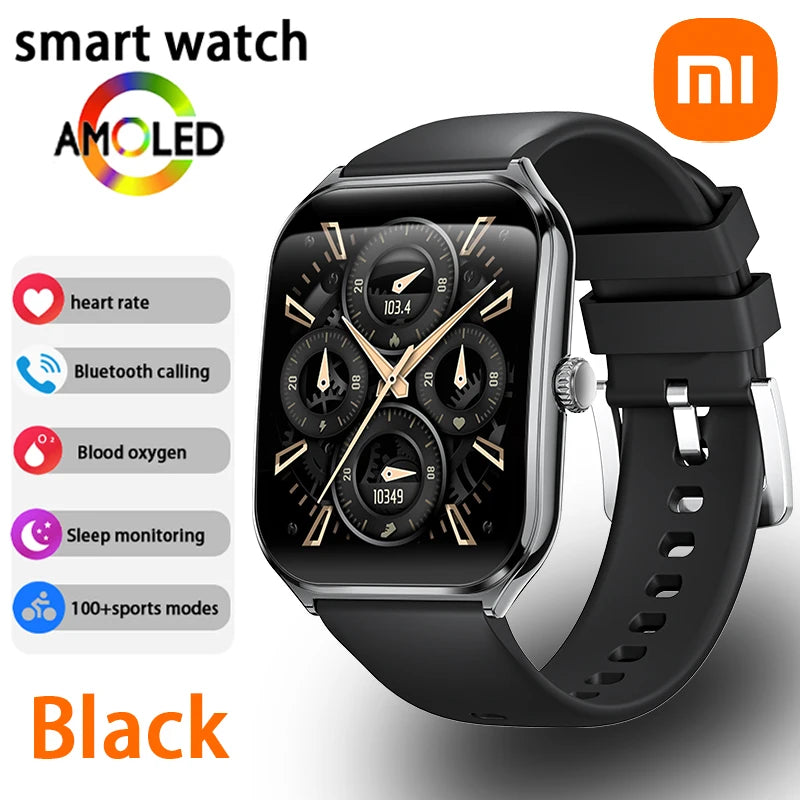 Xiaomi New Ultra Thin Smart Watch Men 1.96" AMOLED 360*360 HD Pixel Display always Show Time Call Reminder Smartwatch Ladies