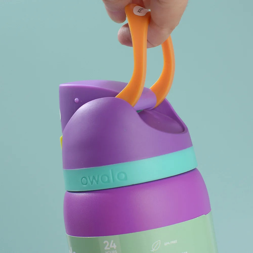 NEW Original Owala Insulated Stainless Steel Water Bottle with Straw, BPA-Free Sports Water Bottle
