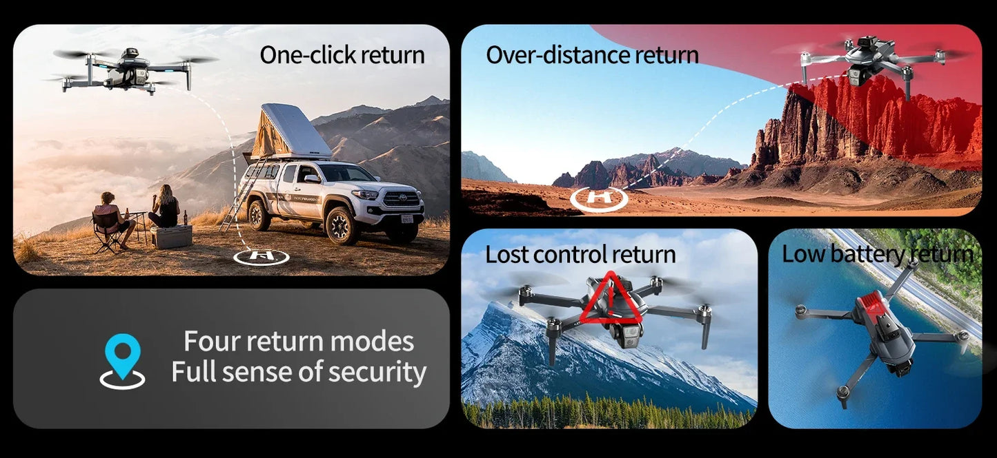 XIAOMI NEW XT606 GPS Drone 8K HD Professional dual camera 5G WIFI FPV Obstacle Avoidance Brushless RC Quadcopter Drone toy MIJIA