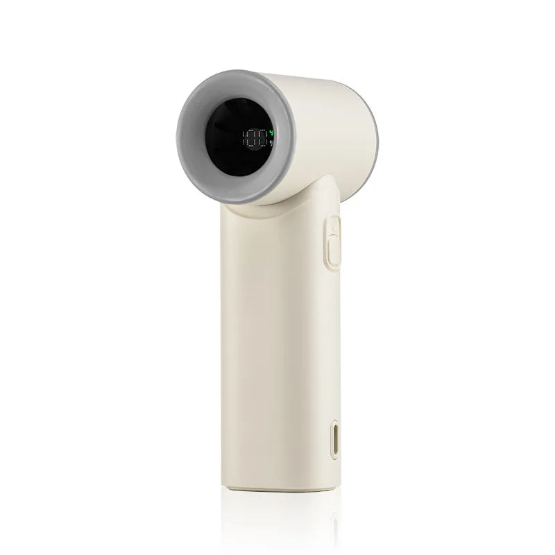 Portable Mini Fan Turbo Handheld Fan 5 Wind Speeds USB Rechargeable Personal Fan HandHeld Small Pocket Fan for Outdoor Travel