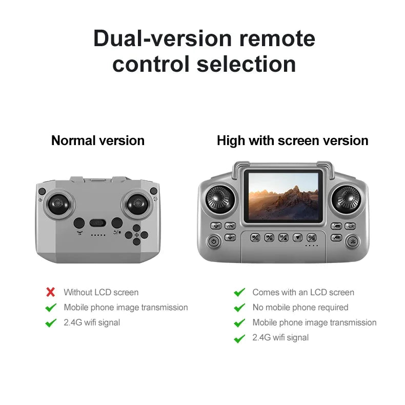 VIVO D18 Drone 8K Aerial HD Dual Camera Photography Intelligent Obstacle Avoidance Brushless Power 5G WIFI GPS Return VR Drone