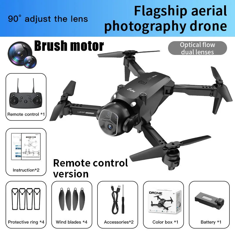 New H21/H20 Drone 8K HD Professional 90° ESC Camera Brushless Motor Optical Flow Hovers Quadcopter Drones