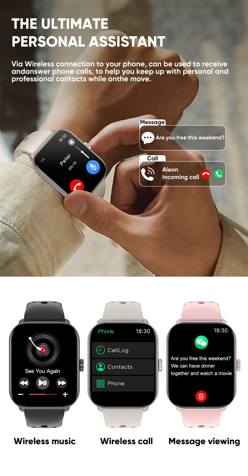 For Xiaomi Watch 5 Wrist Band Global Version Men Women HD AMOLED Screen Heart Rate Bluetooth Call GPS Track Waterproof Sports Smart Watch
