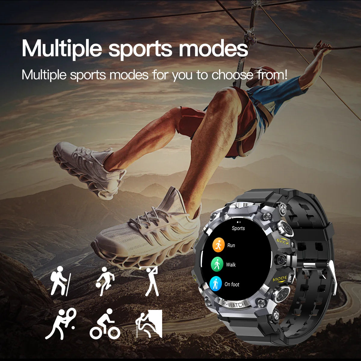 Q668 Smart Watch Android 4G LTE Smartwatch Men IP68 waterproof 800W Dual Camera Amoled GPS WIFI Multi sport mode Download Apps